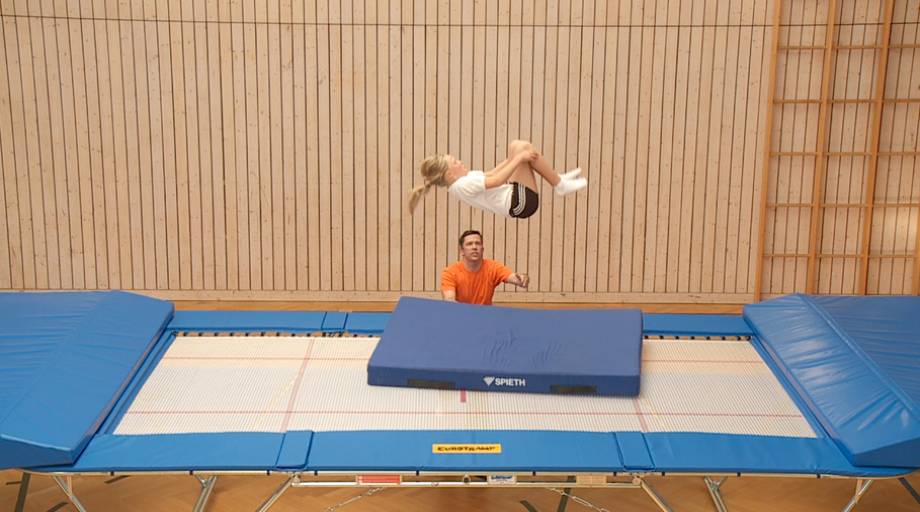 Trampoline spotting mat Spieth "Secura" Eurotramp Trampoline