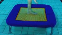 Underwater Trampoline