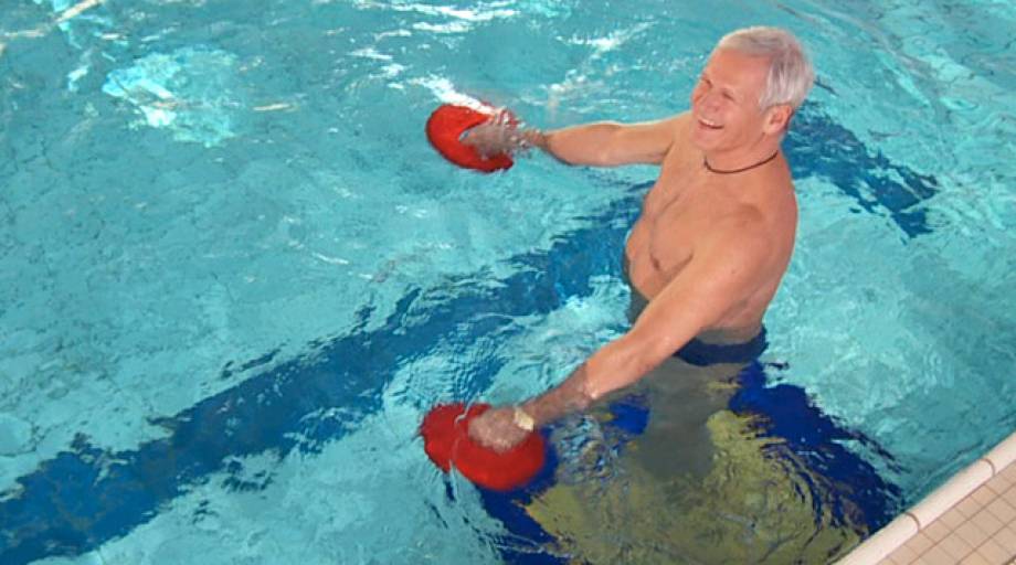 Underwater trampoline for aqua fitness Eurotramp Trampoline