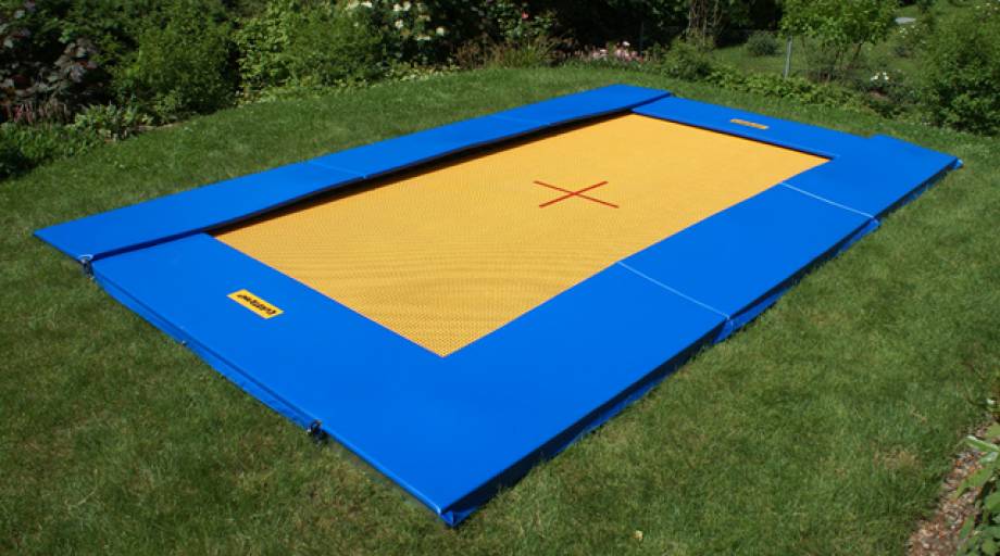 Ground Trampoline for outdoor use - Eurotramp Trampoline