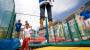 98010K - Trampoline set "Stationary" - non foldable
