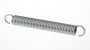 Steel spring, hot-dip galvanized